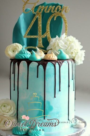 40th-Birthday-Dripping-Cake