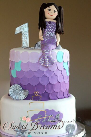 Mermaid-Cake-Ideas-First-Birthday
