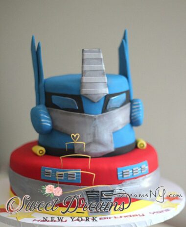 Optimus-Prime-Transformer-Cake