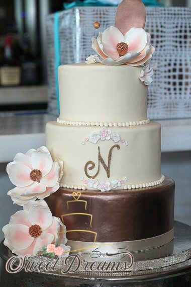 rose-gold-wedding-cake-Ideas-Bridal-shower-NYC