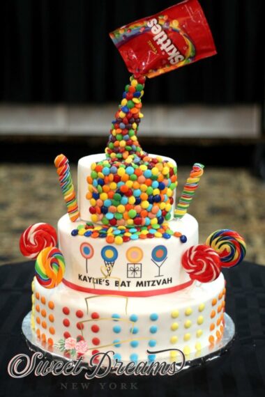 Candy-Themed-Bat-Mitzvah-Cake-Candyland-Bat-Mitzvah-cake-custom-cake-ideas-NYC-Long-Island