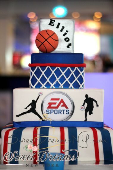 Basketball-Bar-Mitzvah-Cake-Custom-Made-Cakes-NYC-Bar-Mitzvah-Specialty-Cakes-Ideas-by-Sweet-Dreams-NY