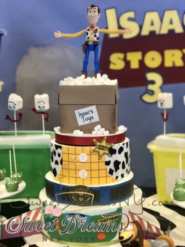 Toy Story Cake Toy Story Birthday Cake ideas Toy Story Multi Tier Cake Custom Birthday Cakes Sweet Dreams by Lori Baker NYC Long Island Specialty Cakes