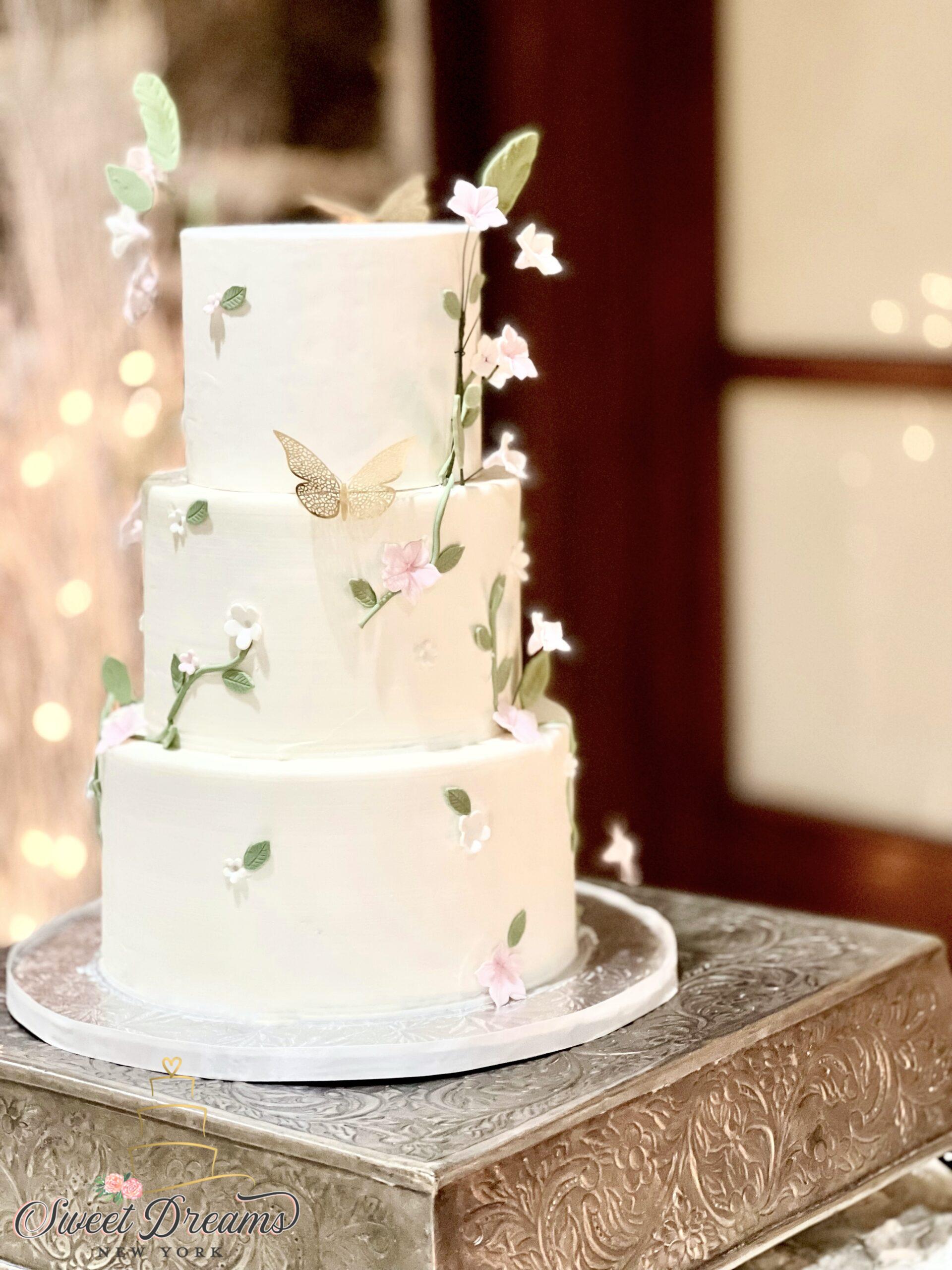 Elegant wedding cake ideas NYC Long Island Sweet Dreams NY Bridal Shower cake