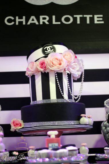 Chanel Birthday Party Custom Cake Long Island NYC Bakery