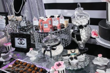 Chanel Dessert Table Ideas NYC Long Island by Sweet Dreams NY
