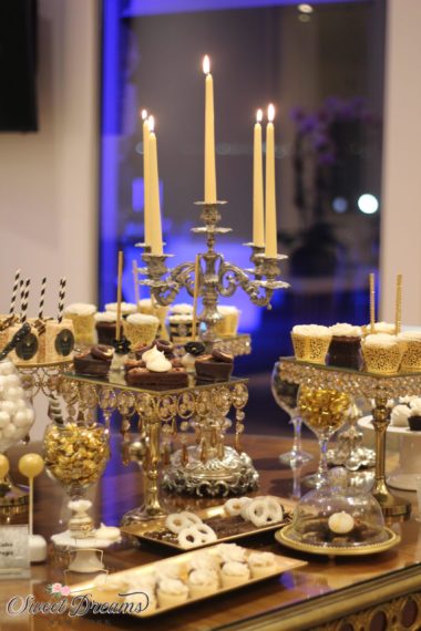 Great Gatsby themed Dessert Table 40th Birthday wedding Bridal Shower Sweet Table NYC Long Island