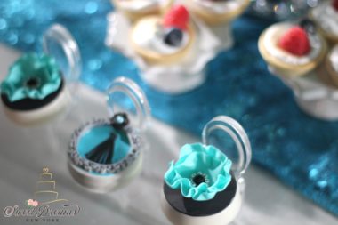 Tiffany and Co. bat mitzvah bridal shower dessert table ideas custom treats wedding NYC Long Island