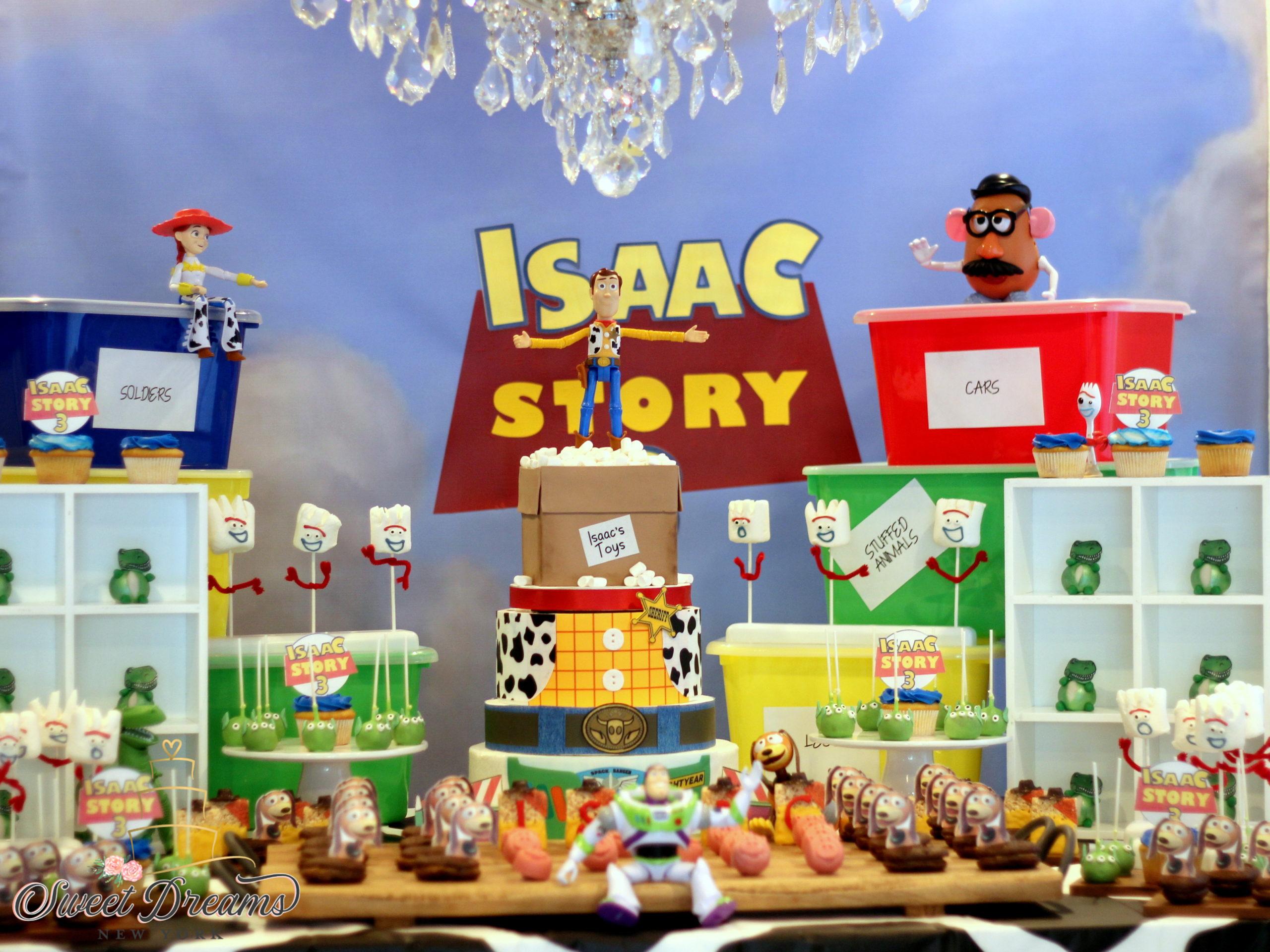 Toy Story first birthday Dessert Table Long Island and NYC by Sweet Dreams NY