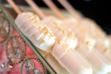 Wedding desserts white and gold cakesicles dessert tables Long Island NYC