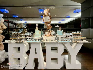 We Can Bearly Wait Baby Shower Dessert Table Bear Themed NYC Long Island