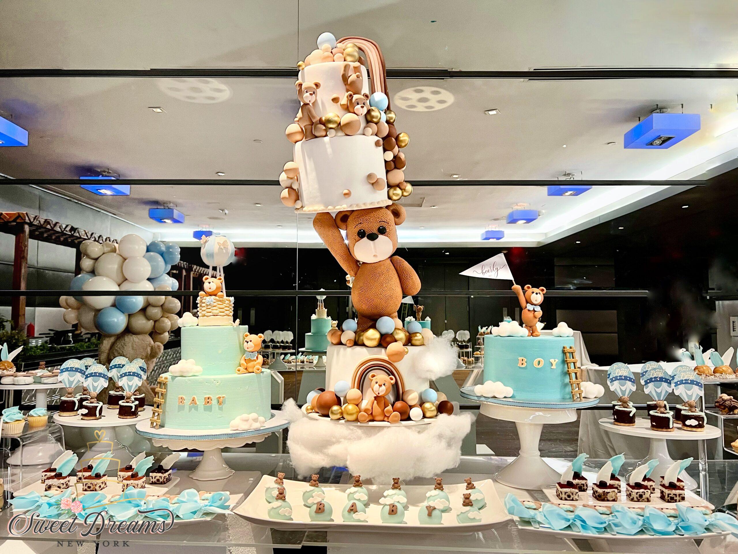 We Can Bearly Wait Baby Shower Dessert Table NYC Long Island